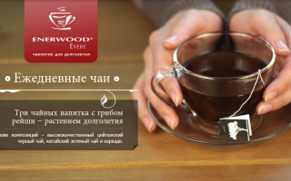 Enerwood Every – чай с грибом рейши