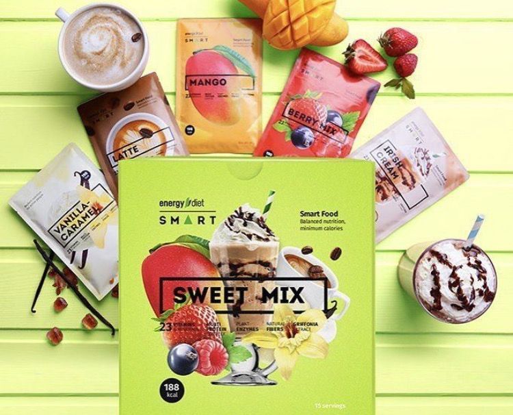 Energy Diet Smart Sweet mix NL International
