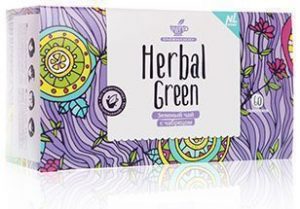 чай herbal green с грибом рейши