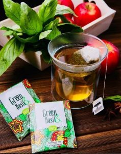 зеленый чай enerwood every- с базиликом